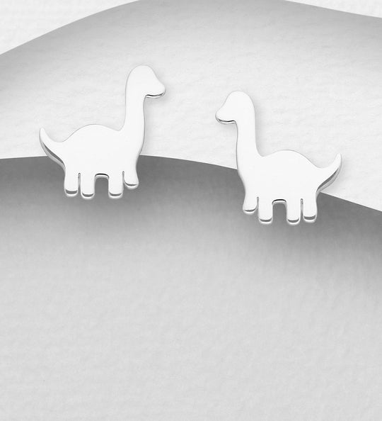 Klassisk Dino Ørestikker Sølv