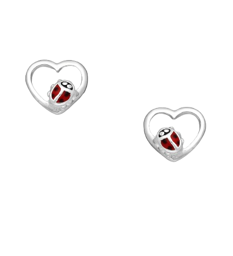 Mariehøne  Ørestikker Sølv