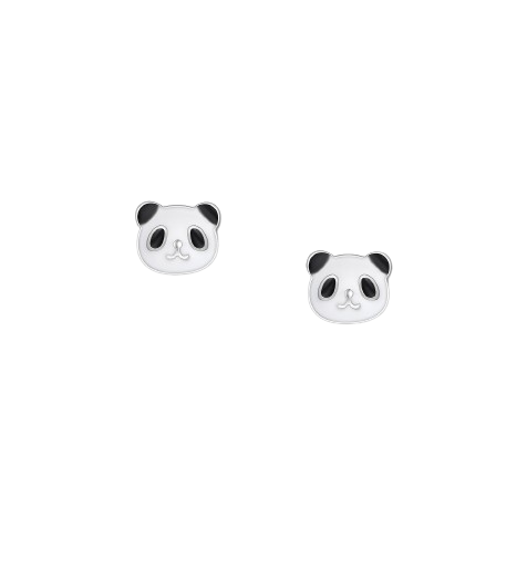 Panda Ørestikker Sølv