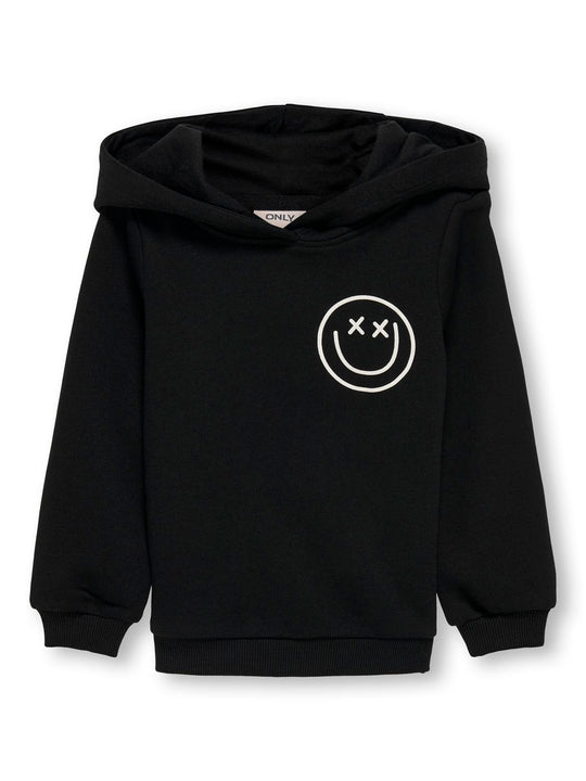Only Mini Carolina Life Hoody - Black