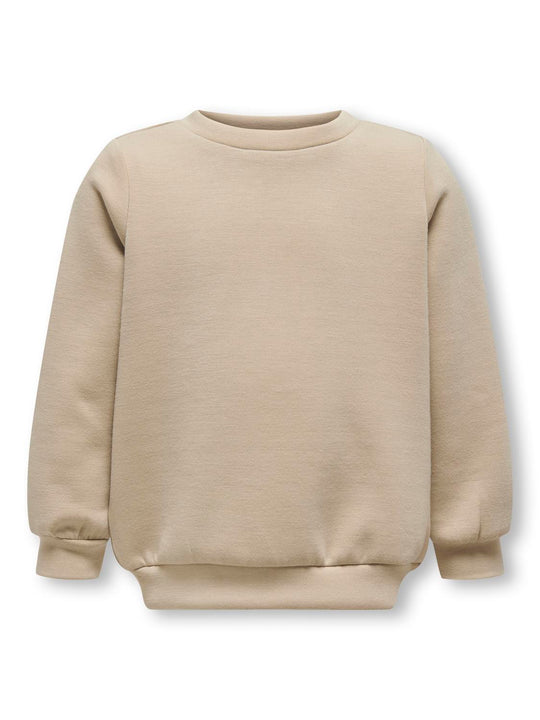 Only Mini Mayra Shine Sweatshirt - Humus