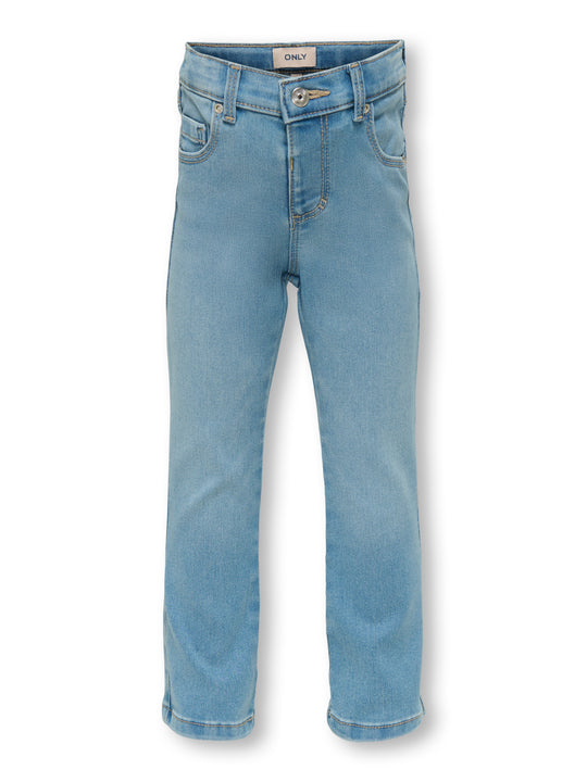 Only Mini Royal Flared Jeans NOOS - Light Blue Denim