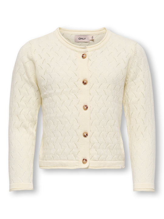 Only Mini Megan Life Cardigan NOOS - Whitecap Gray