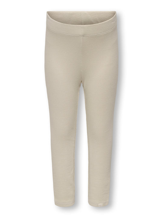 Only Mini Trinny Life Solid Leggings NOOS - Pumice Stone