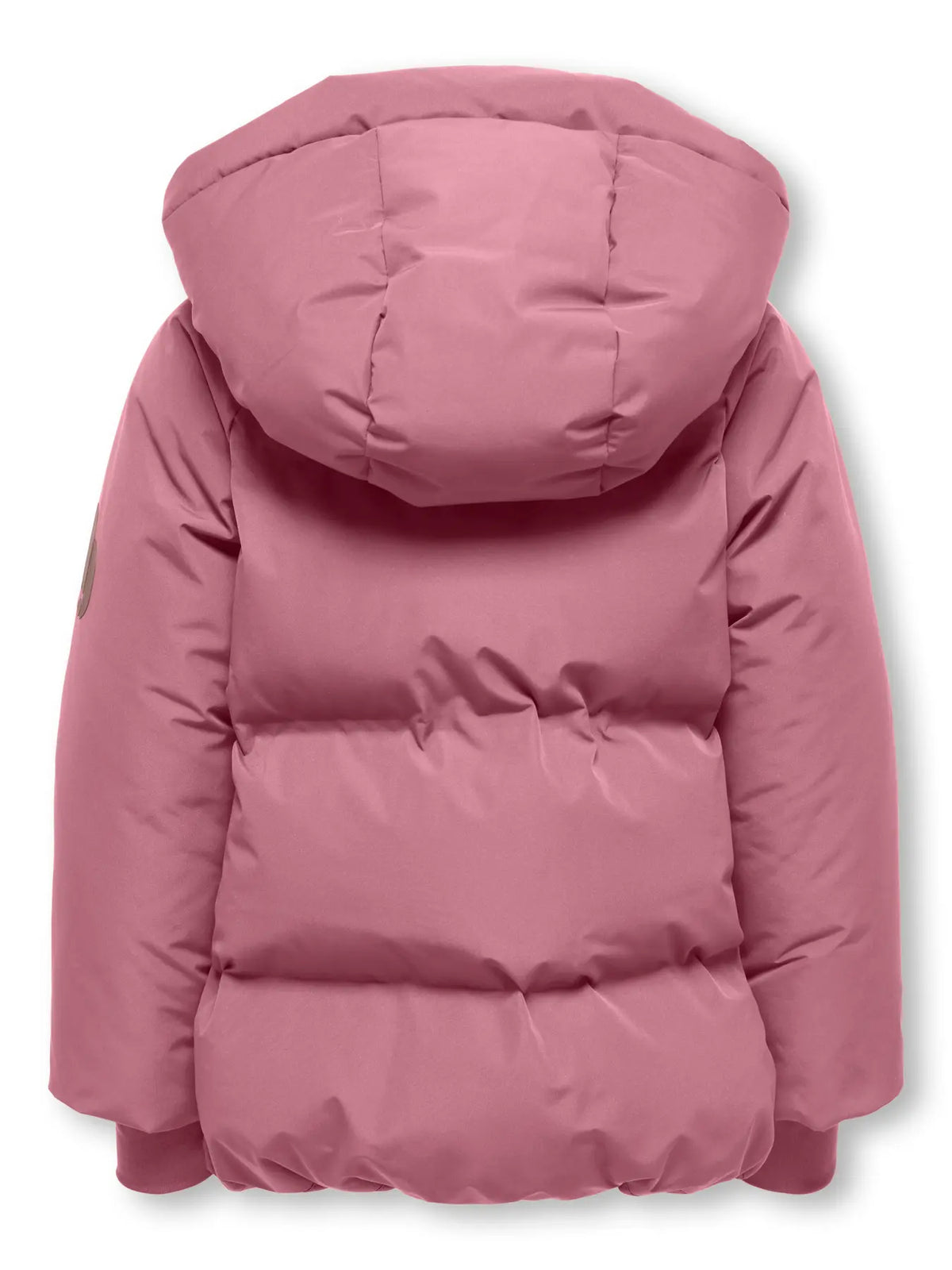 Only Mini Ellie - Functional Hood Puff Jacket - Foxglove
