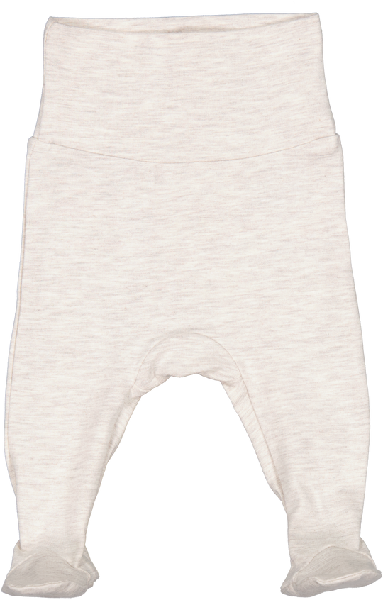 Marmar Pixa pants med fødder - Beige Melange