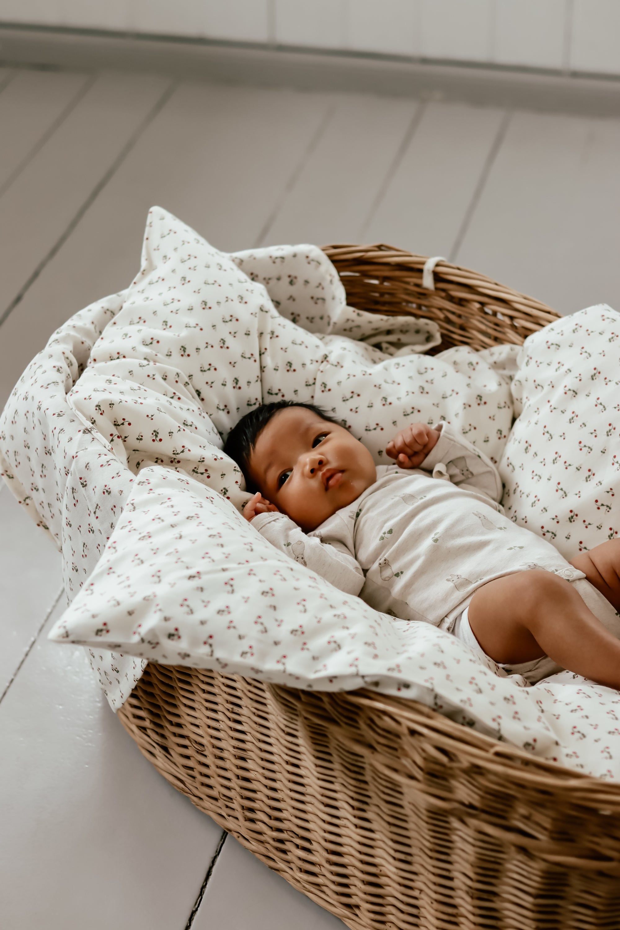 Bomuldsatin Sengetøj til Baby that´s mine Babysengetøj Online Her