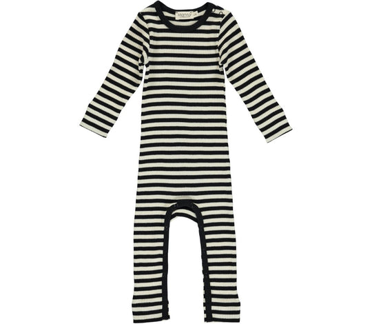 MarMar Heldragt Plain Rompy - Black/ Off White