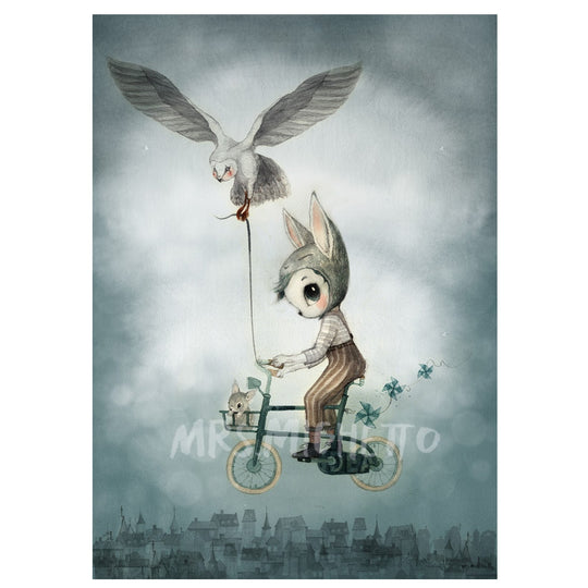 Mr Simon plakat str. 50X70 cm - Mrs. Mighetto