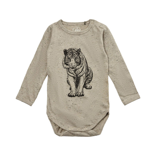Petit By Sofie Schnoor Body  Tiger - Dusty Green