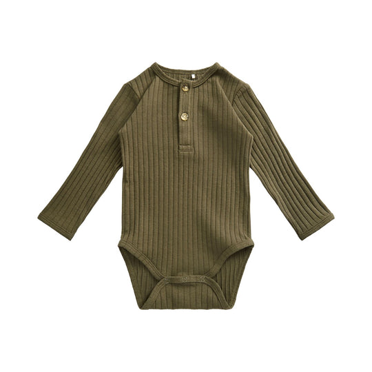 Petit By Sofie Schnoor Rib Body - Army Green