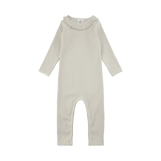 The New Siblings Jumpsuit Asta - White Swan