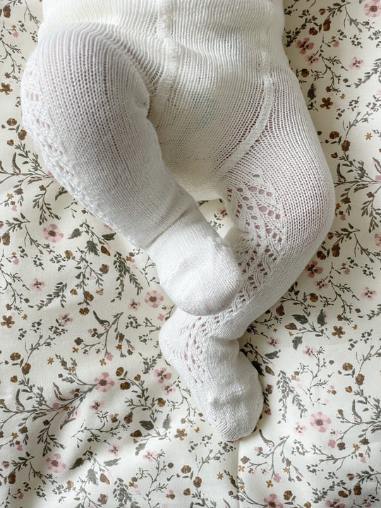 Condor Strømpebukser med Hulmønster - Cava