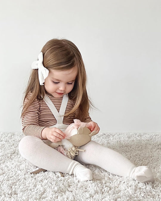 Condor Strømpebukser m/Seler Uld Cava