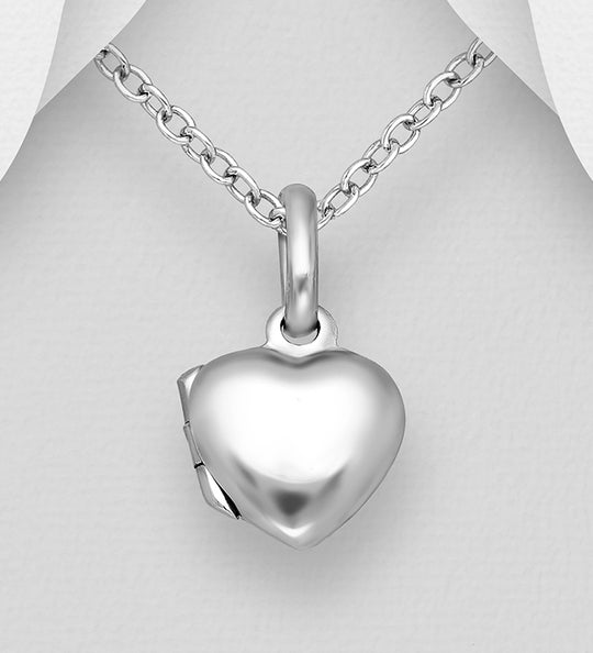 Halskæde med Hjerte Medaljon