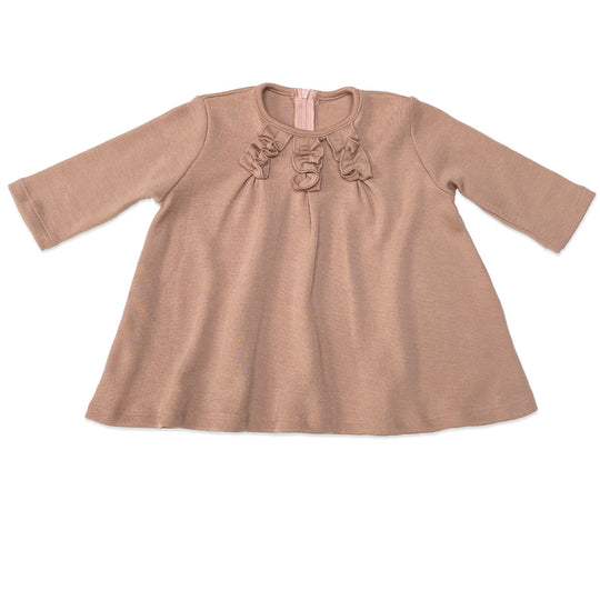 Huttelihut Kjole merino Uld Dusty Rose