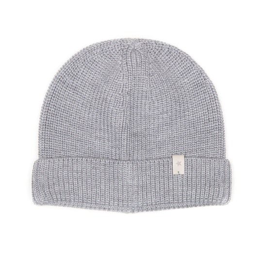 Huttelihut Street Beanie Merino Light Grey