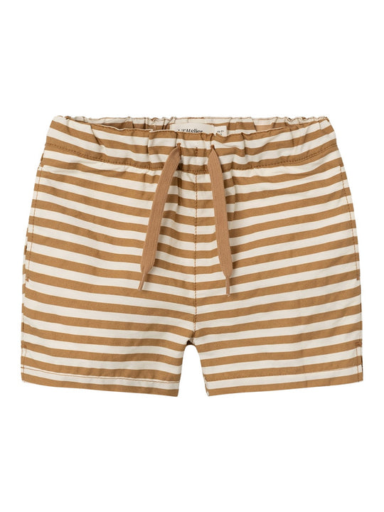 Lil Atelier Fandy Badeshorts - Chipmunk