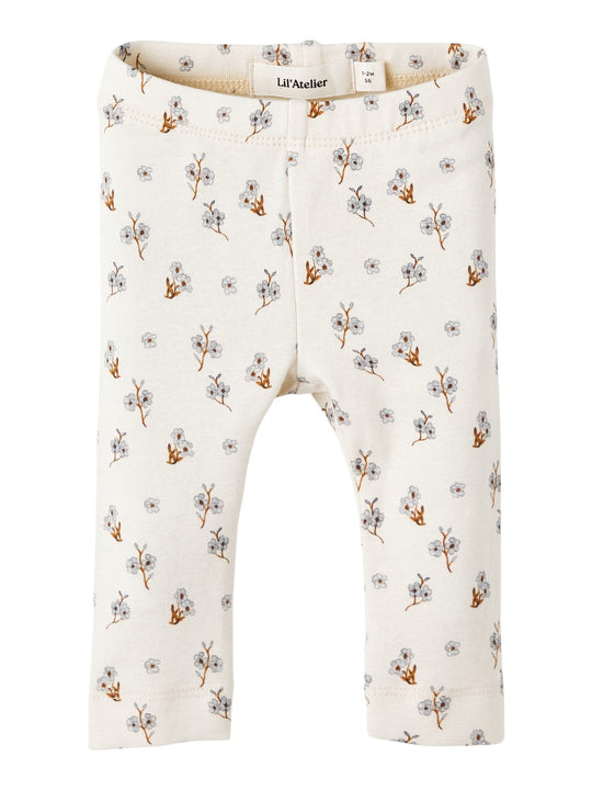Lil Atelier Gaya Slim Leggings - Turtledove