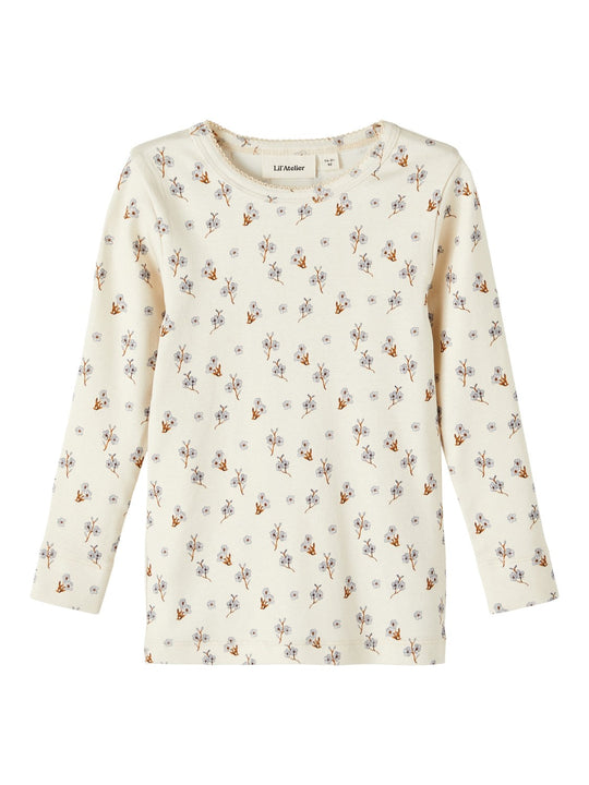 Lil Atelier Gaya Slim Top - Turtledove
