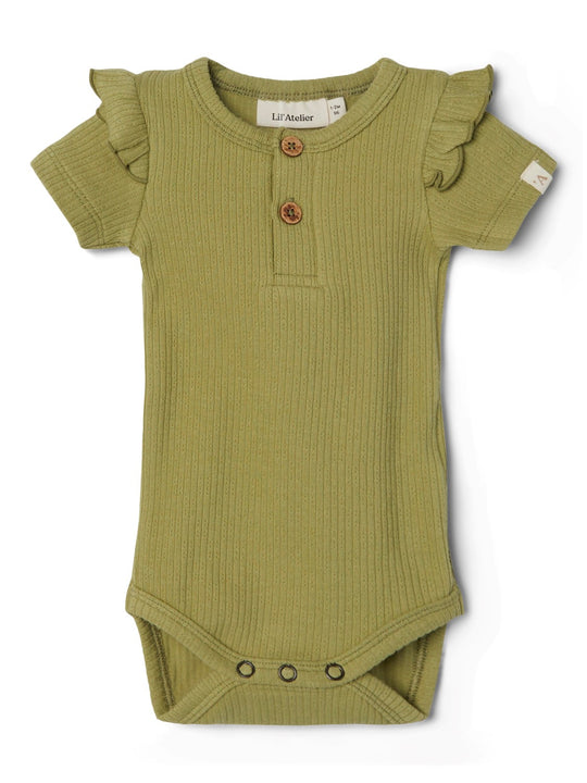 Lil Atelier Helga Slim Body - Sage