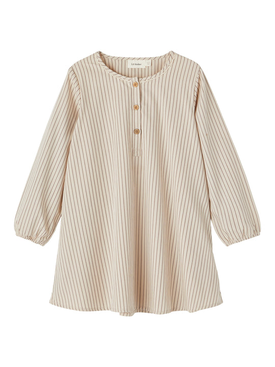 Lil Atelier Dress Lil Natkjole Golden Brown