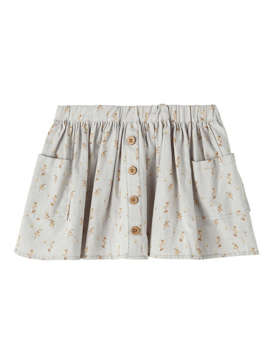Lil Atelier Daisy Loose Skirt - Harbor Mist