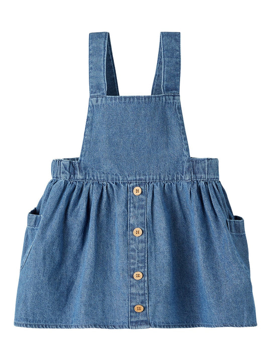 Lil Atelier Rongel Cowboy Kjole - Blue Denim