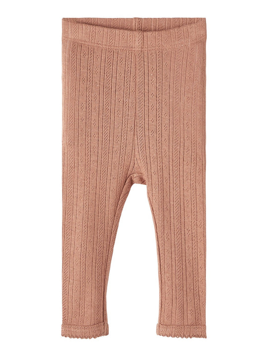 Lil Atelier Rachel Slim Leggings - Mocha Mousse
