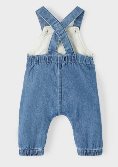 Lil Atelier Rongel Loose Overall - Blue Denim