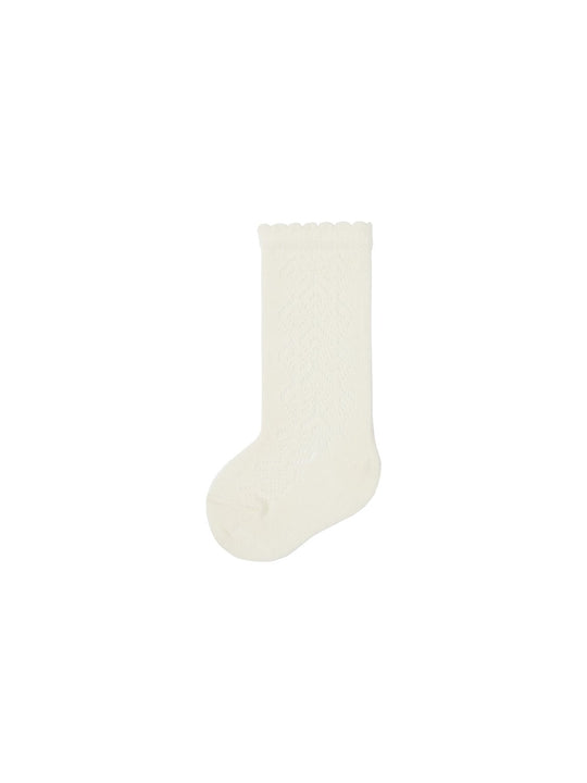 Lil Atelier - Solaima Baby Knæstrømpe - Turtledove