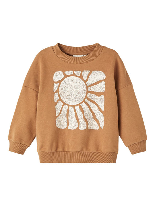Lil Atelier Dave Oversize Sweat shirt - Chipmunk