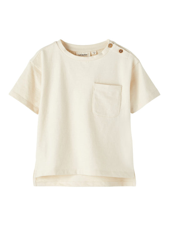 Lil Atelier Dello Loose T-shirt - Turtledove