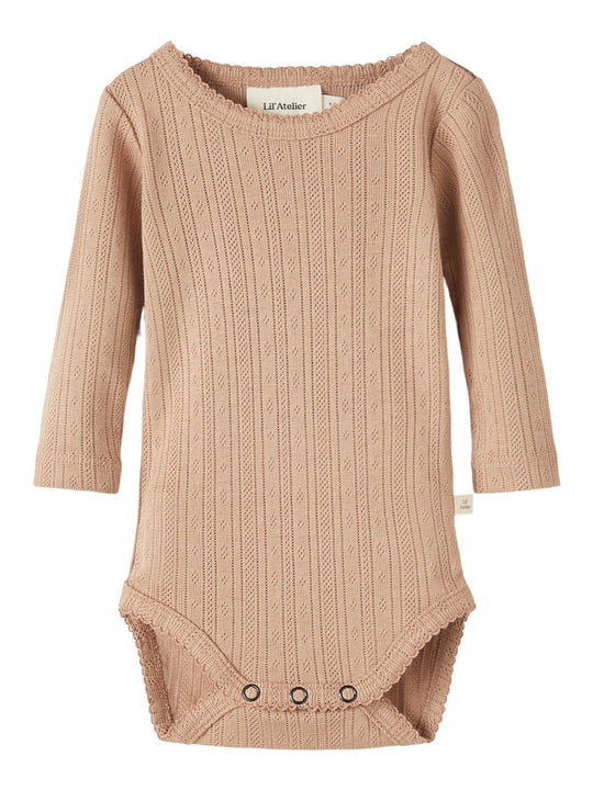 Lil Atelier Rachel Slim Body - Almondine