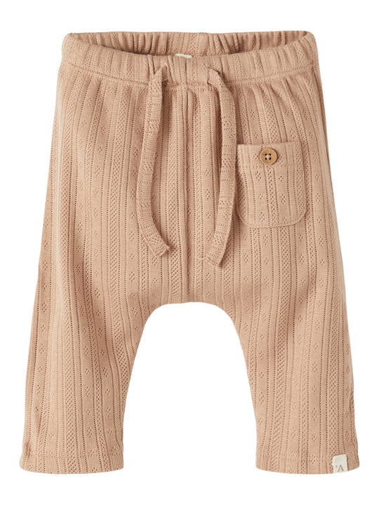 Lil Atelier Rachel Loose Pants - Almondine