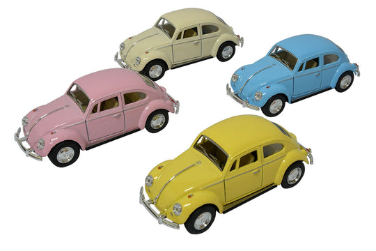 Magni Klassisk Beetle i Pastelfarver Pull Back