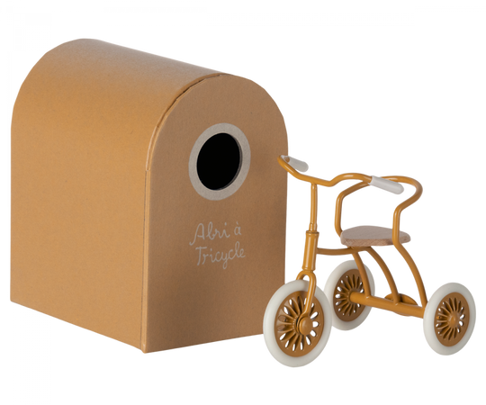 Maileg Abri á tricycle - Okker