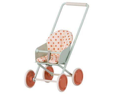 Maileg Klapvogn Sky Blue, Micro