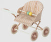 Maileg Klapvogn Baby Mus - Rosa