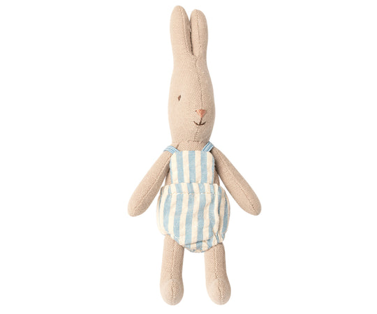Maileg Micro Rabbit / Kanin med Stribet Dragt