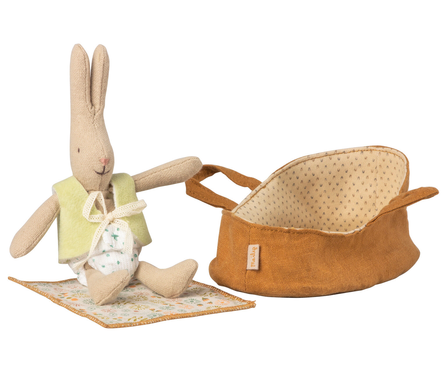 Maileg Micro Rabbit / Kanin med Babylift