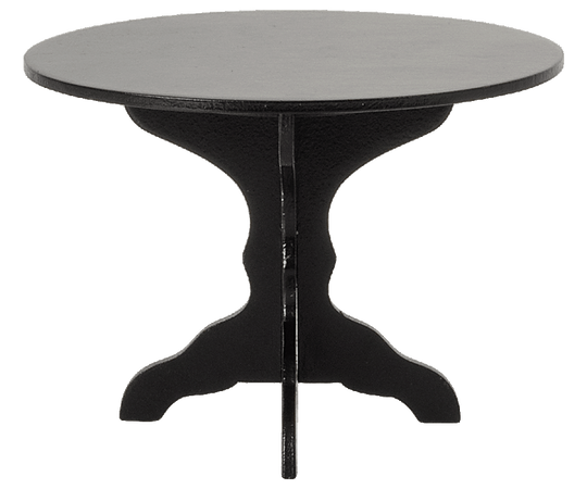 Maileg Sort Rundt Bord, Miniature