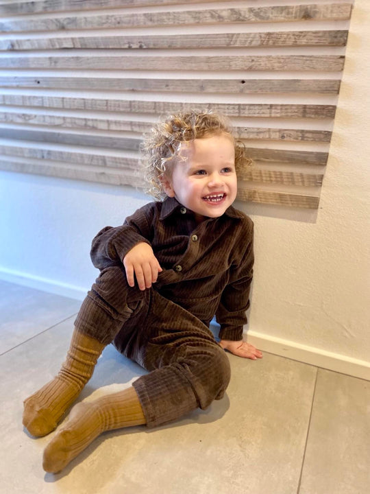 Petit By Sofie Schnoor - Fløjl Skjorte Brun