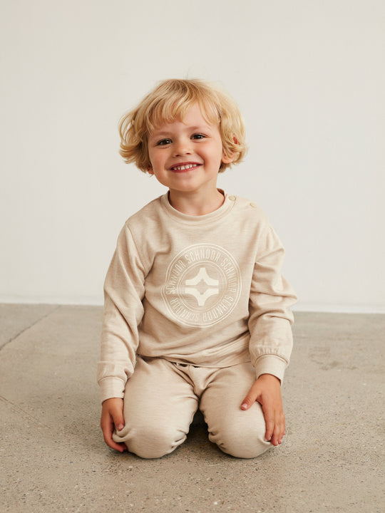 Petit By Sofie Schnoor Sweat Shirt Light Beige