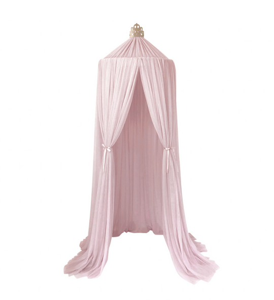 Spinkie Sengehimmel Dreamy Pale Rose - Guld krone